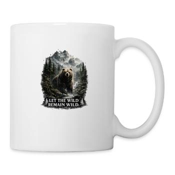 Grizzly Bear – Wilderness & Nature Conservation - Mug - white - Right