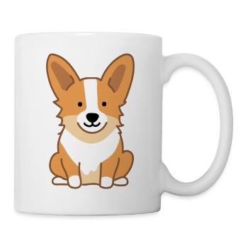 Corgi Dog - Mug - white - Right