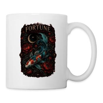 Fortune is not found—it blooms beneath the surface - Mug - white - Right