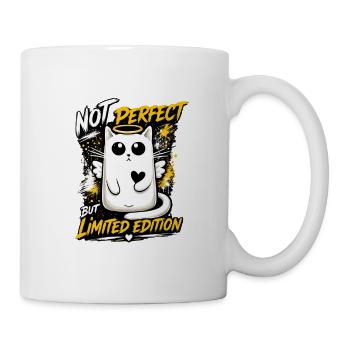 Nicht Perfekt – Limitierte Katzenedition - Tasse - Weiß - Rechts