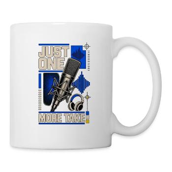 JUST ONE MORE TAKE - Mug blanc - blanc - Droite