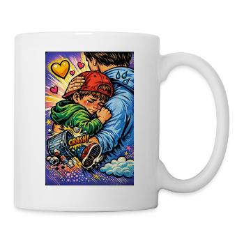 La colère est une tristesse qui n’a pas été absorbée - Mug blanc - blanc - Droite