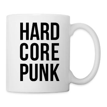 Hardcore-Punk - Tasse - Weiß - Rechts
