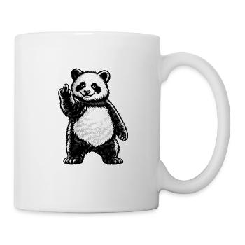PNDA FCK - Tasse - Weiß - Rechts