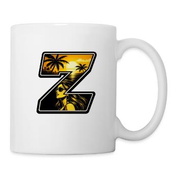  Sonnenuntergang Vibe Zoopy - Tasse - Weiß - Rechts