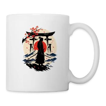 Der Weg des Samurai - Tasse - Weiß - Rechts