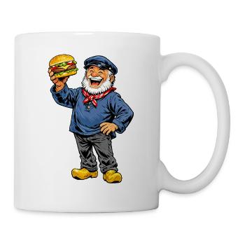 Laughing East Frisian - Mug - white - Right