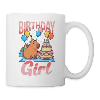 La vie est meilleure avec les capybaras - Mignon rongeur - Mug blanc - blanc - Droite