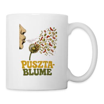 Pusztablume - Pusteblume - Tasse - Weiß - Rechts