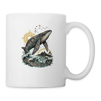 Mana-Wal – Geist des Pazifiks - Tasse - Weiß - Rechts