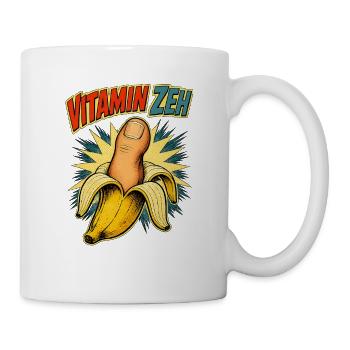 Vitamin Zeh - Tasse - Weiß - Rechts