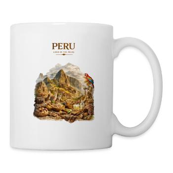 Peru Inca Land Heritage Art - Tasse - Weiß - Rechts