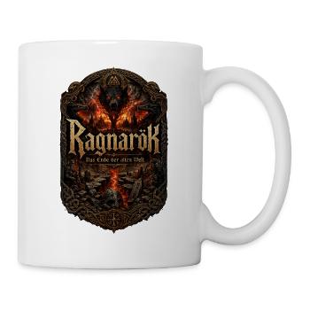 Ragnarök: Das Ende der alten Welt - Tasse - Weiß - Rechts
