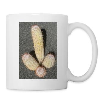 Pastel cactus in desert light - Mug - white - Right