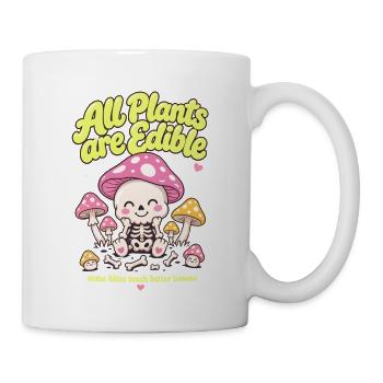 All Plants Are Edible Organic Gardening - Mug - white - Right