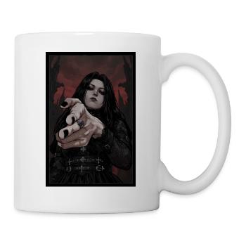 Gothic Pose: Seductive Darkness - Mug - white - Right