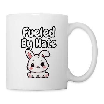 Fueled By Hate Bunny - Mug - white - Right
