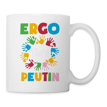 Occupational Therapist Colorful Hands - Mug - white - Right
