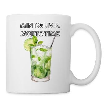 Mint & Lime. Mojito Time. - Mug - white - Right