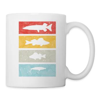 Angler Vintage - Mug - white - Right
