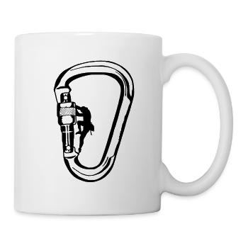 Climbing Climbing Minimalist Carabiner - Mug - white - Right