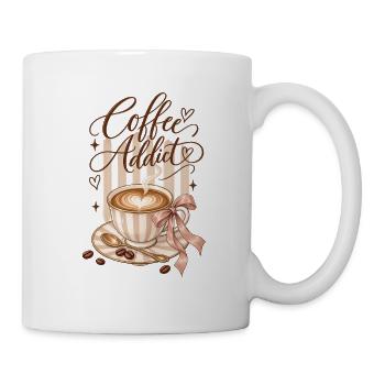 Coquette Coffee Addict - Mug - white - Right