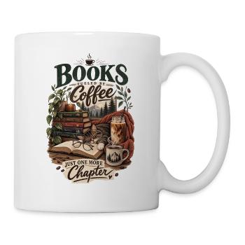 Books and Coffee - Mug - white - Right