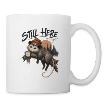 Still Here Opossum - Mug - white - Right