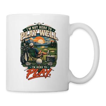 I'm here to play - Mug - white - Right