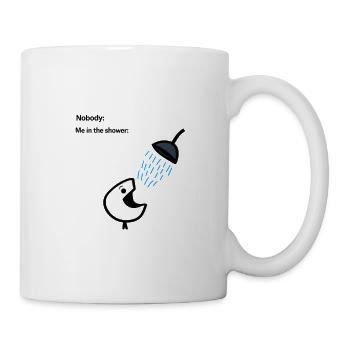 Introvert Shower Humor Alone Time - Mug - white - Right