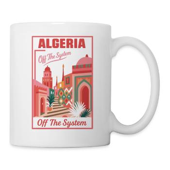 Algeria Off The System – Colorful Landscape - Mug - white - Right