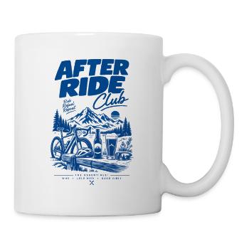 Après le coucher de soleil du Ride Club Bergsee - Mug blanc - blanc - Droite