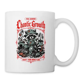 Jardinage biologique Feral Gardener - Mug blanc - blanc - Droite