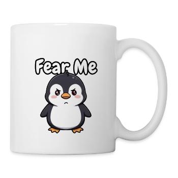 Crains Moi Penguin - Mug blanc - blanc - Droite