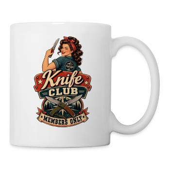 Blade Club Vintage Pin-Up - Mug blanc - blanc - Droite