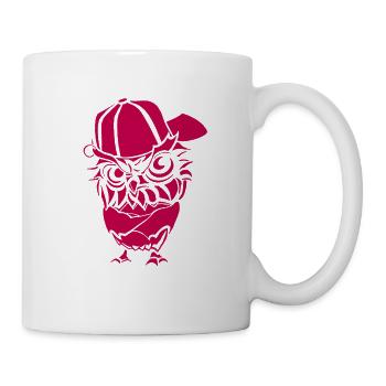 Hip Hopper Owl - Mug - white - Right