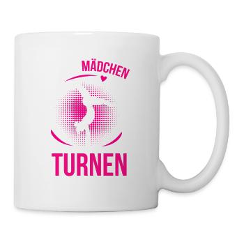  Coole Mädchen Turnen - Tasse - Weiß - Rechts