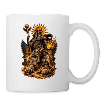 Ägyptischer Sonnenkrieger - Tasse - Weiß - Rechts