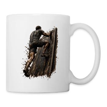 Mud Master - Obstacle - Teamwork - Tasse - Weiß - Rechts