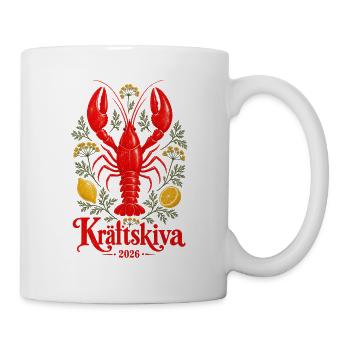 Fête des écrevisses 2026 - Mug blanc - blanc - Droite