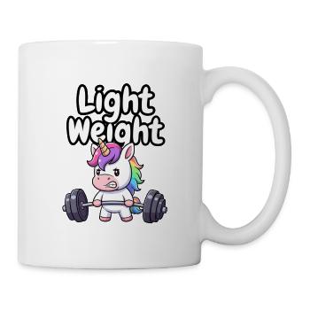 Light Weight Unicorn Lifter - Mug - white - Right