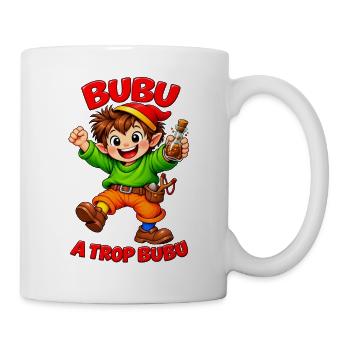 Bubu a trop bubu - Mug blanc - blanc - Droite