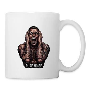 Pure Noise Screamer - Tasse - Weiß - Rechts