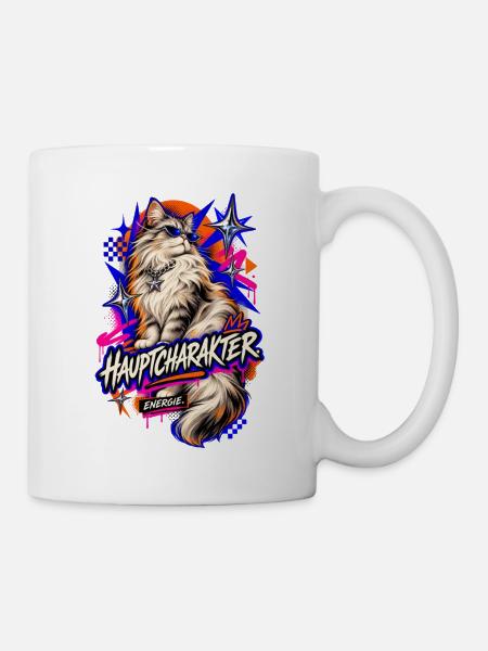 Hauptcharakter Energie - Tasse - Weiß