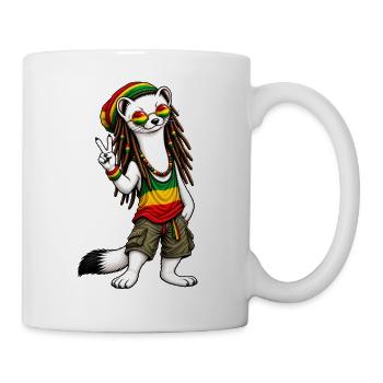 Hermine-Reggae - Tasse - Weiß - Rechts