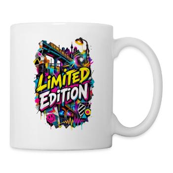 Limited Edition Berlin Street Art - Tasse - Weiß - Rechts