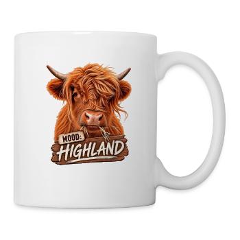 Mood: Highland - Tasse - Weiß - Rechts