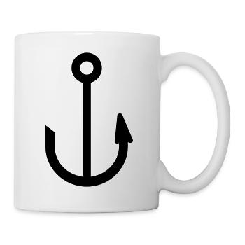 Boat Gaff Nautical Tool - Tasse - Weiß - Rechts