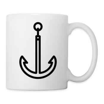 Boat Gaff Nautical Tool - Tasse - Weiß - Rechts