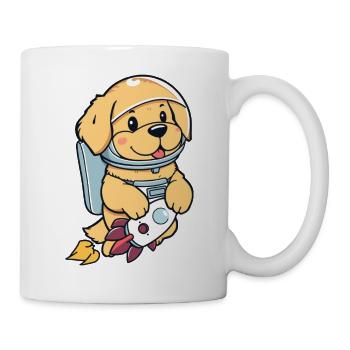 Astro Puppy - Tasse - Weiß - Rechts